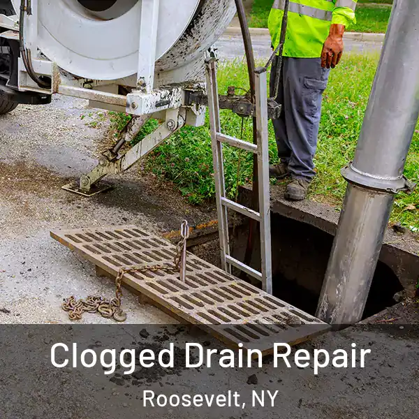  Clogged Drain Repair Roosevelt, NY